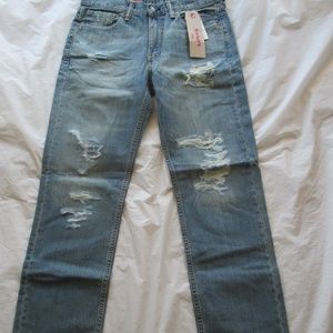 Levi's Jeans 514 Straight Rip Distressed 005140728